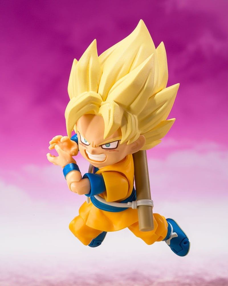 Dragon Ball S.H.Figuarts Action Figure Super Saiyan Son Goku (mini) Daima 8 cm (totalpris 449)