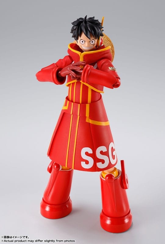 One Piece S.H.Figuarts Action Figure Monkey D. Luffy Future Island Egghead 15 cm (totalpris 495)