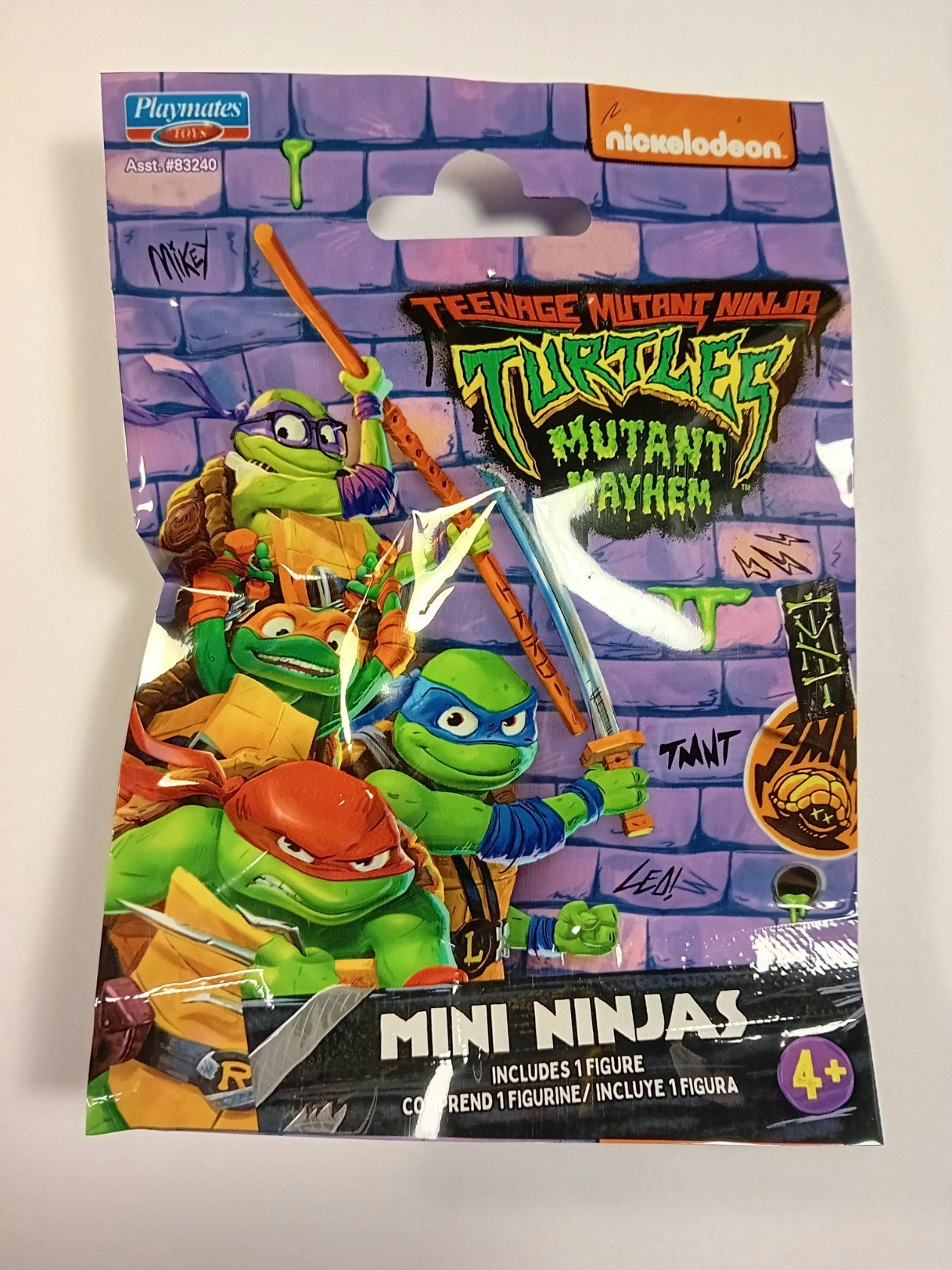 Turtles Mutant Mayhem Mini Ninjas Mystery blind pack