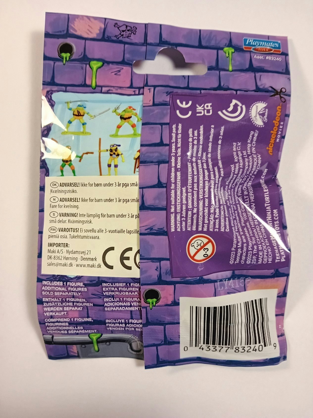 Turtles Mutant Mayhem Mini Ninjas Mystery blind pack