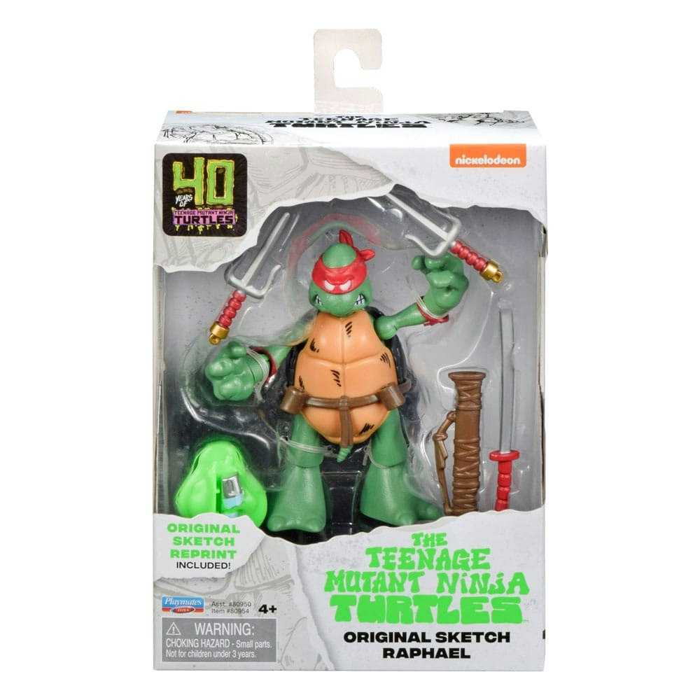 TMNT Action Figures 40th Anniversary 10 cm Raphael