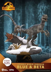Jurassic World D-Stage PVC Diorama Blue & Beta 13 cm (Totalpris 449,-)
