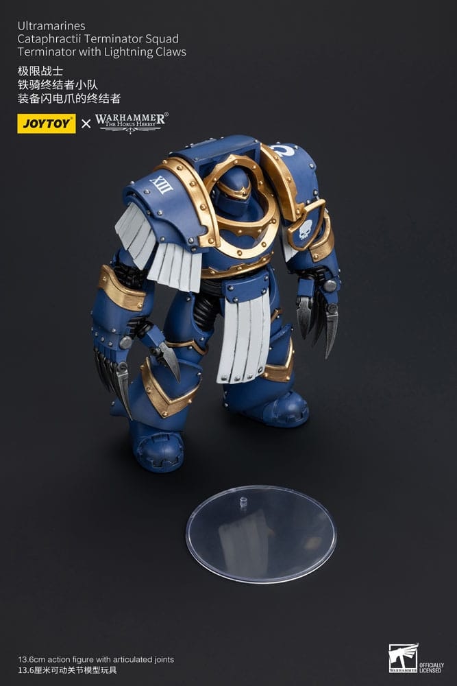 Warhammer The Horus Heresy Action Figure 1/18 Ultramarines Cataphractii Terminator Squad Terminator with Lightning Claws 14 cm (Totalpris 649,-)