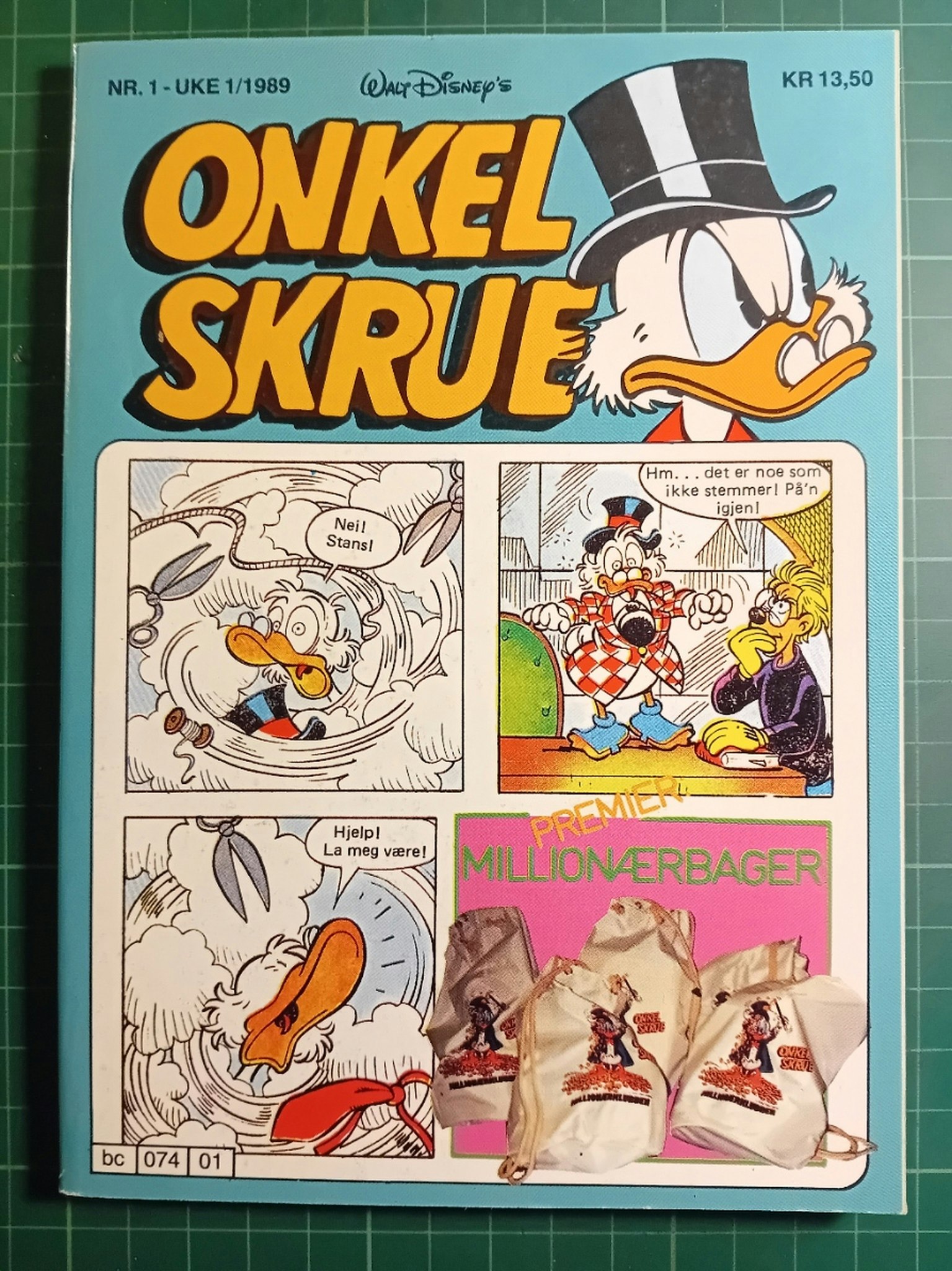 Onkel Skrue 1989 - 01