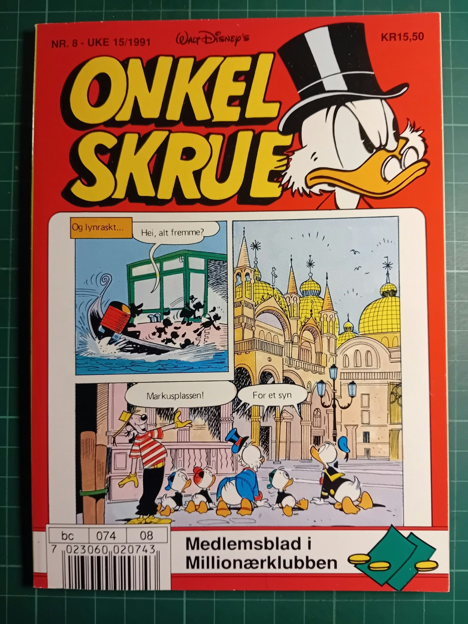 Onkel Skrue 1991 - 08