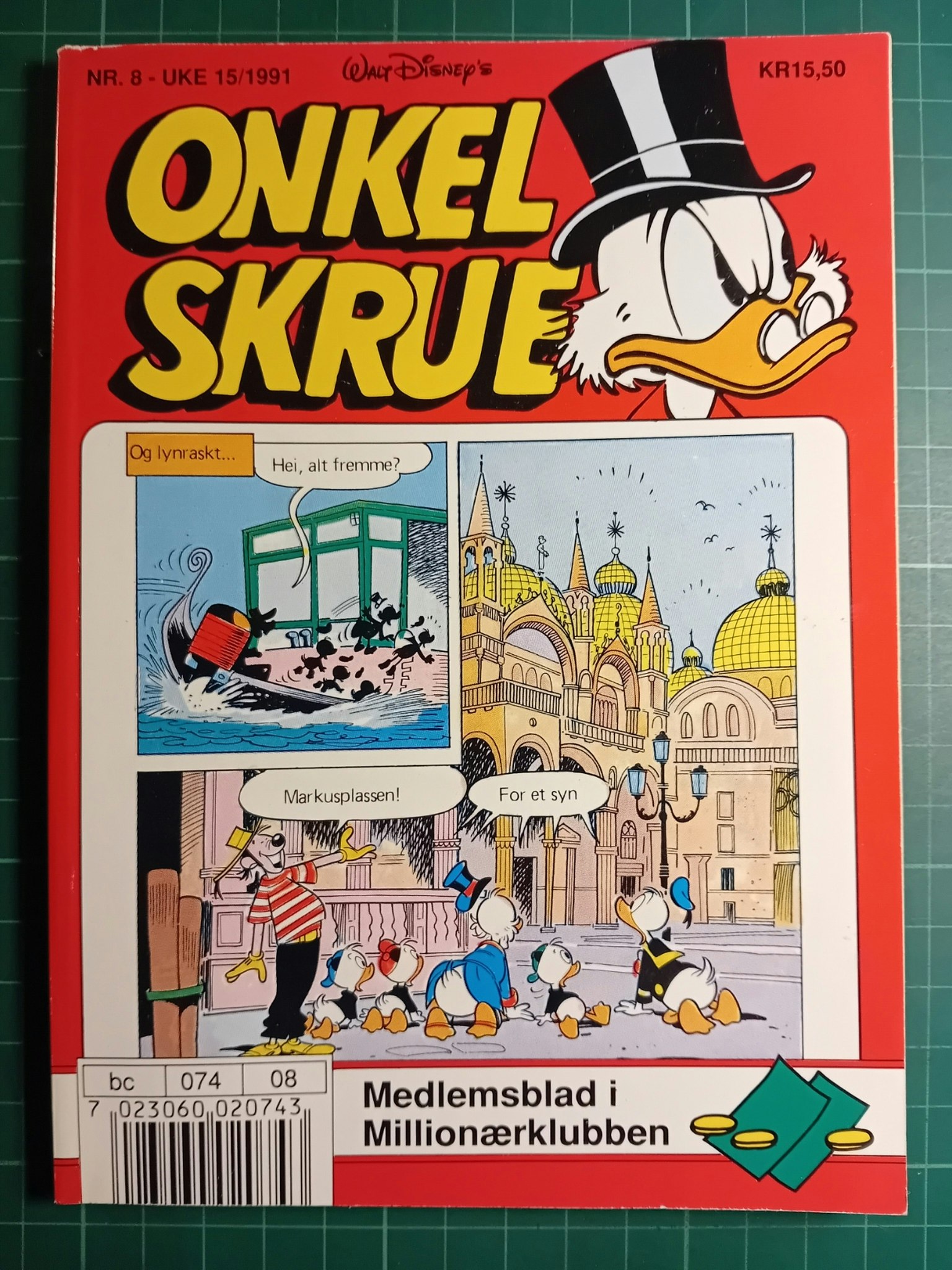 Onkel Skrue 1991 - 08