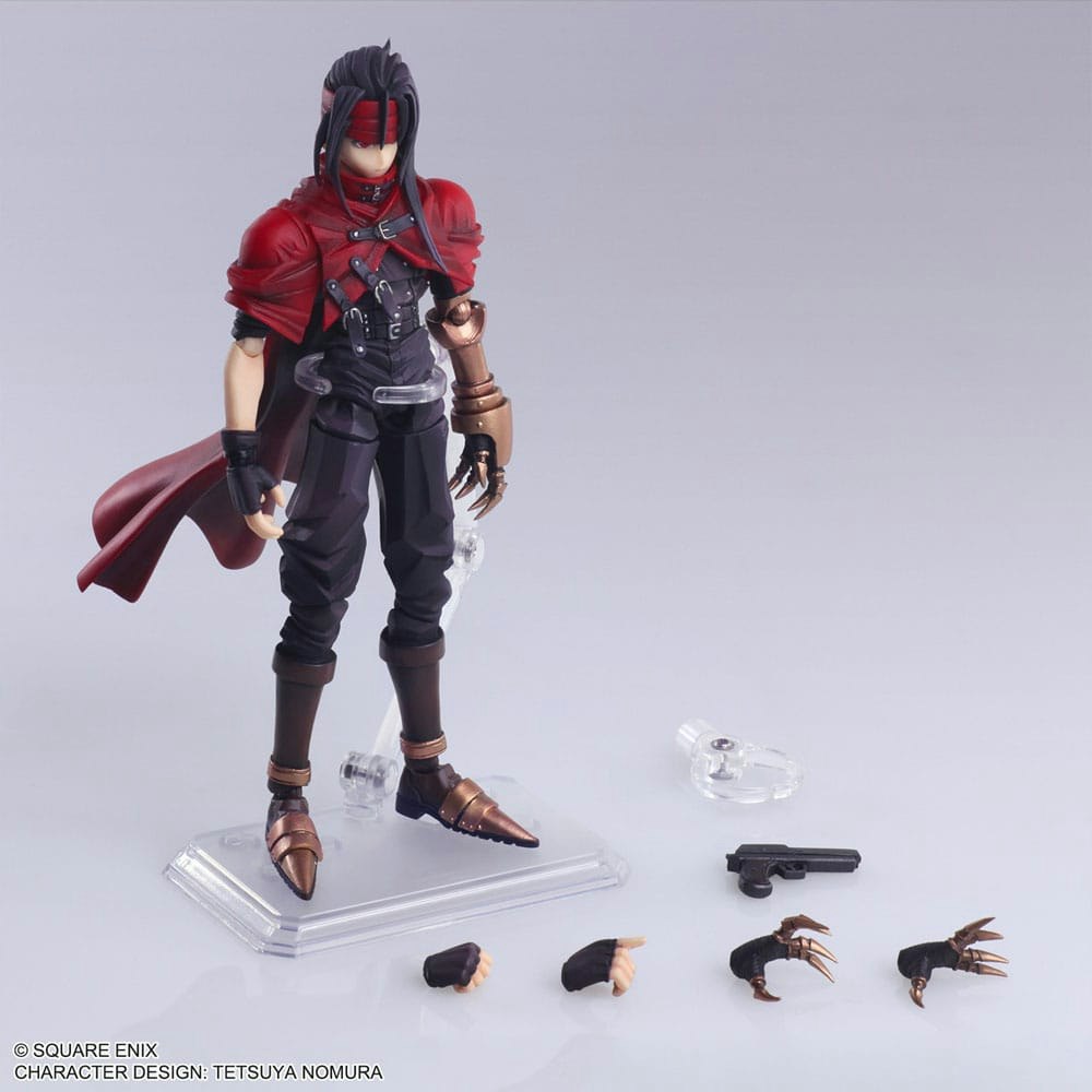 Final Fantasy VII Bring Arts Action Figure Vincent Valentine 15 cm (Totalpris 1798,-)