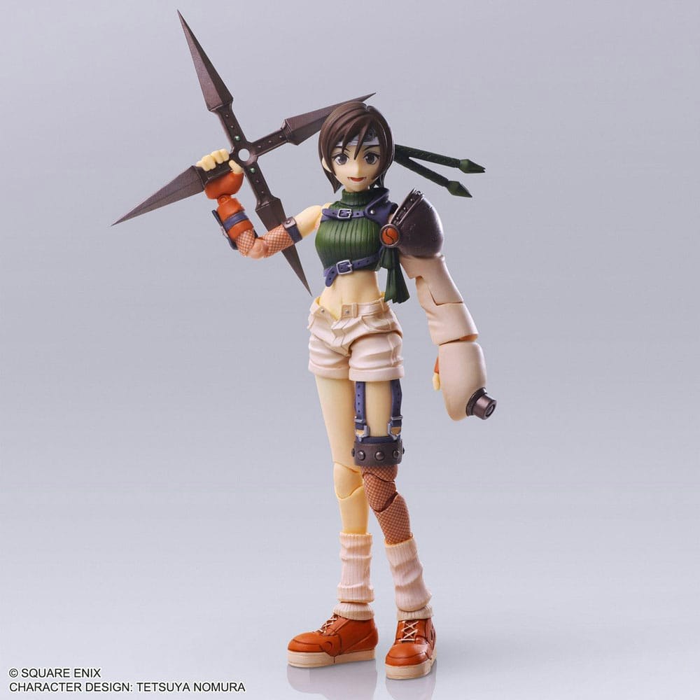 Final Fantasy VII Bring Arts Action Figure Yuffie Kisaragi 13 cm (Totalpris 1798,-)