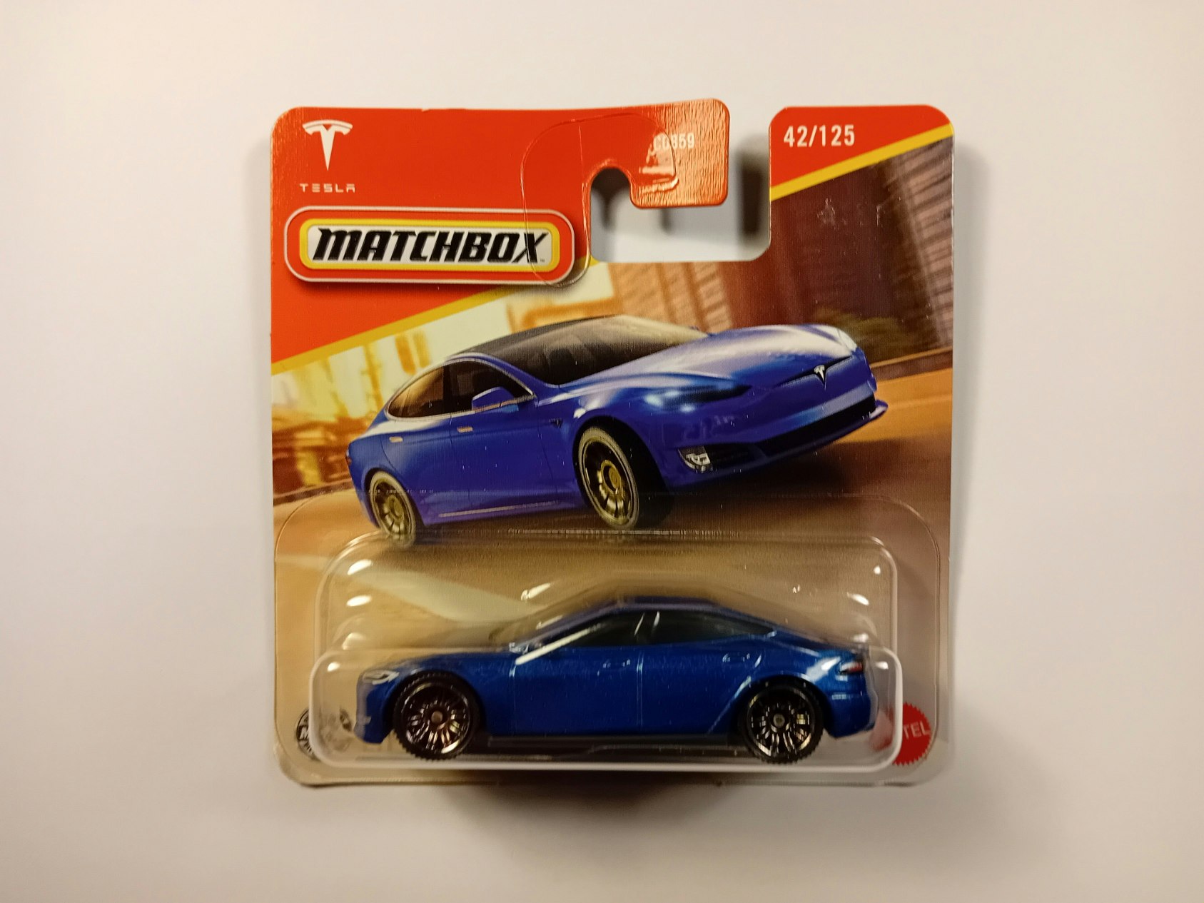 Tesla Model S blå #42