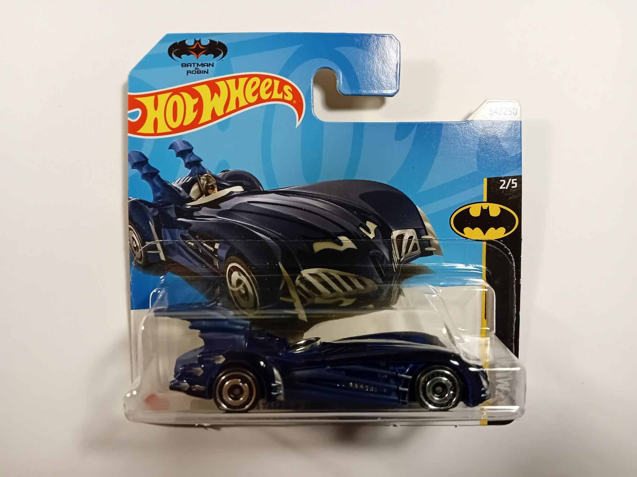 Batmobile Batman og Robin Blå #054