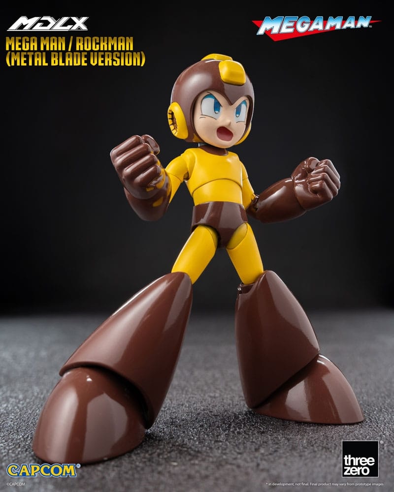 Mega Man MDLX Action Figure Mega Man / Rockman (Metal Blade Version) 10 cm (Totalpris 798,-)