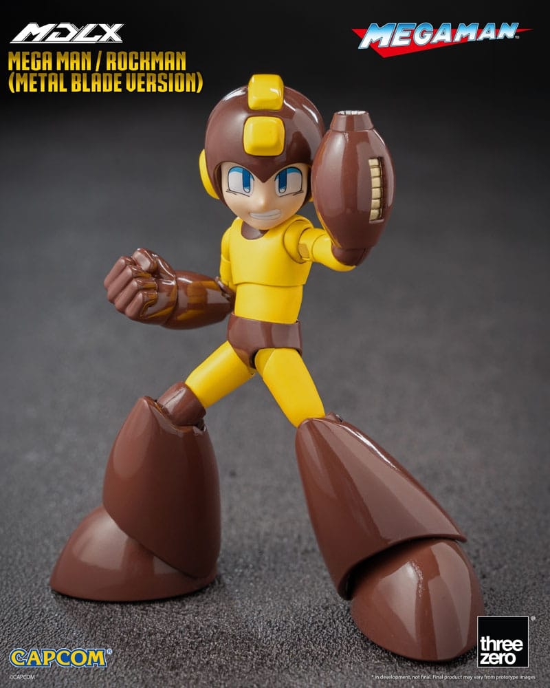 Mega Man MDLX Action Figure Mega Man / Rockman (Metal Blade Version) 10 cm (Totalpris 798,-)