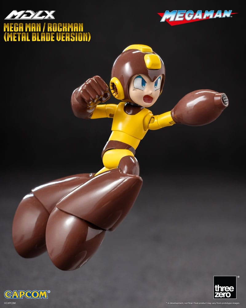 Mega Man MDLX Action Figure Mega Man / Rockman (Metal Blade Version) 10 cm (Totalpris 798,-)