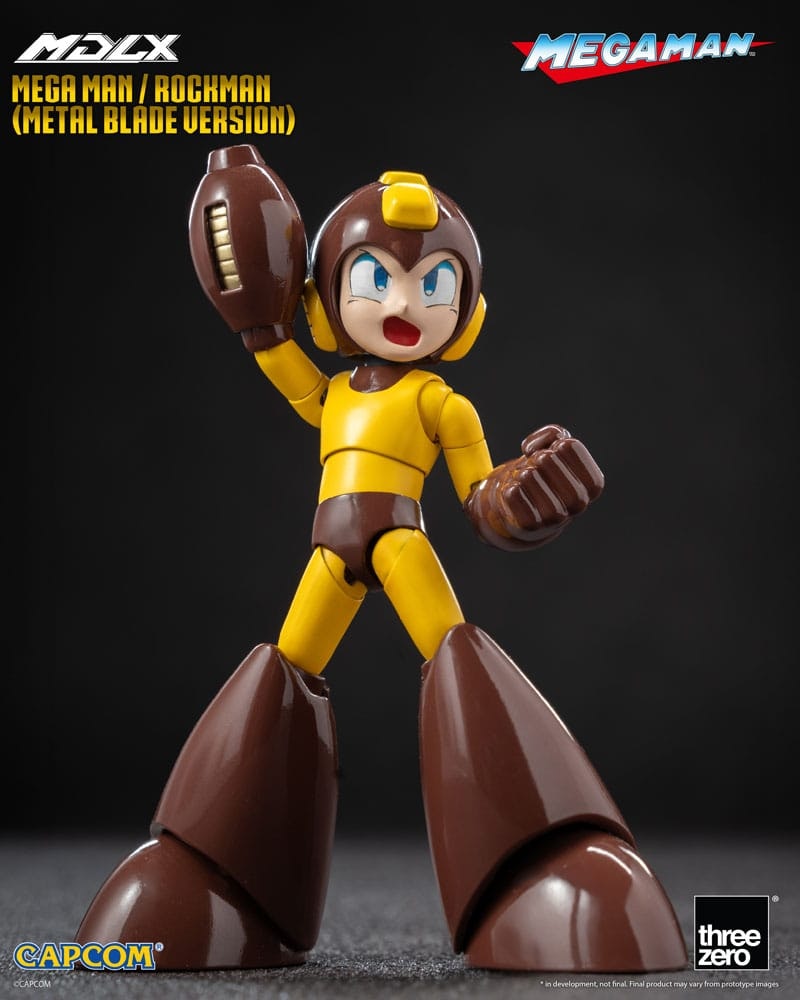 Mega Man MDLX Action Figure Mega Man / Rockman (Metal Blade Version) 10 cm (Totalpris 798,-)
