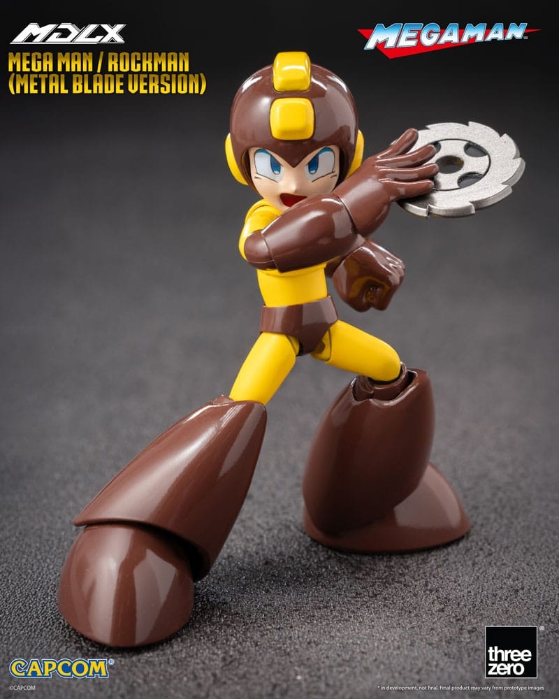 Mega Man MDLX Action Figure Mega Man / Rockman (Metal Blade Version) 10 cm (Totalpris 798,-)