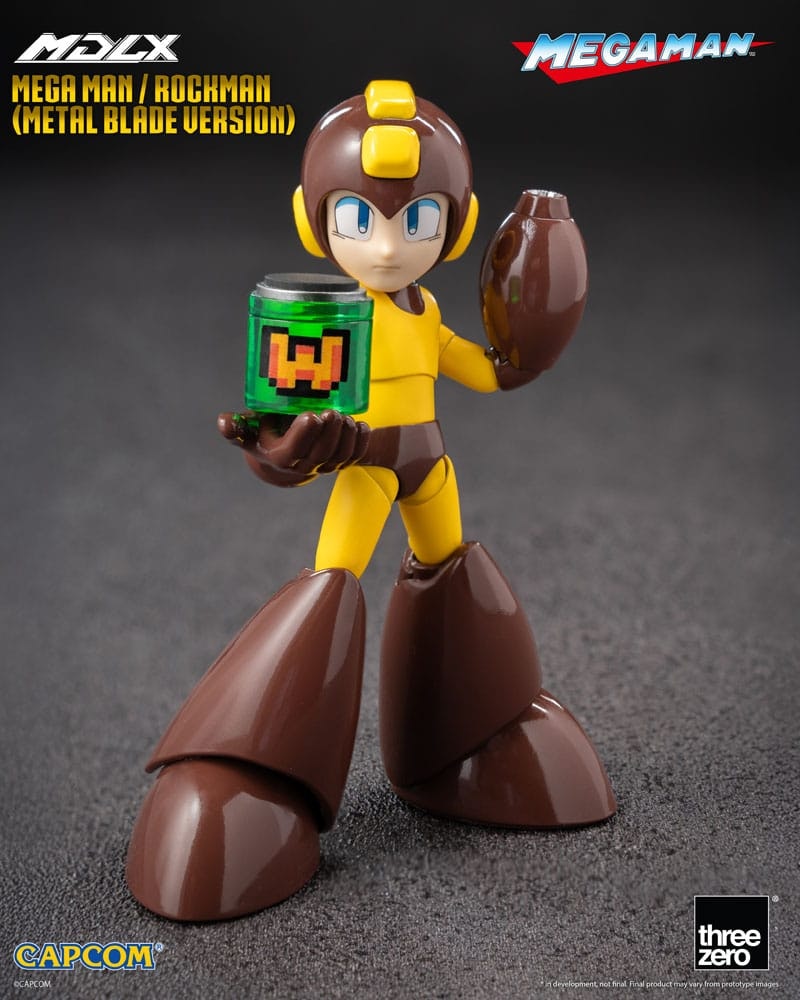 Mega Man MDLX Action Figure Mega Man / Rockman (Metal Blade Version) 10 cm (Totalpris 798,-)