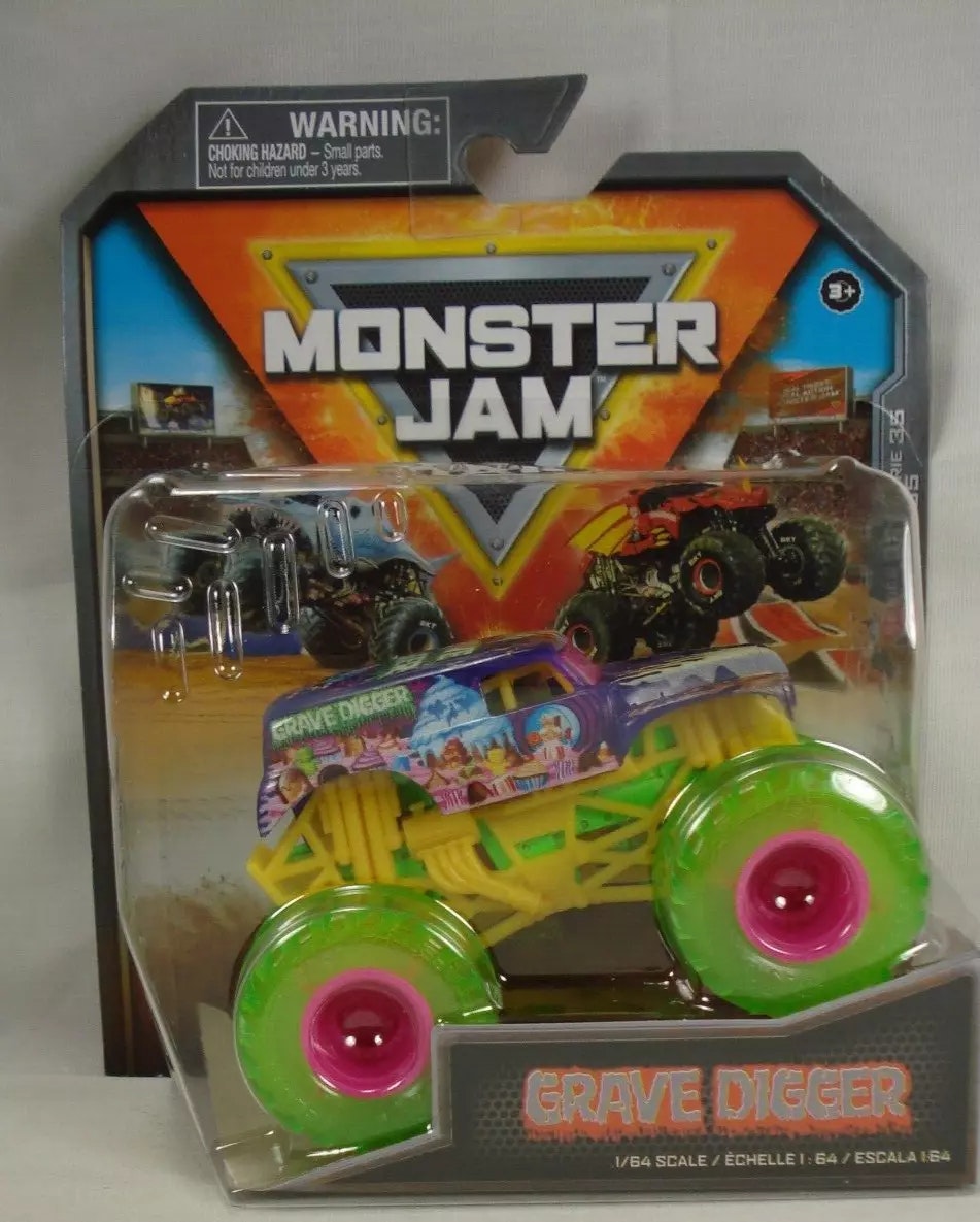 Monster Jam 1:64 Single Pack Grave digger