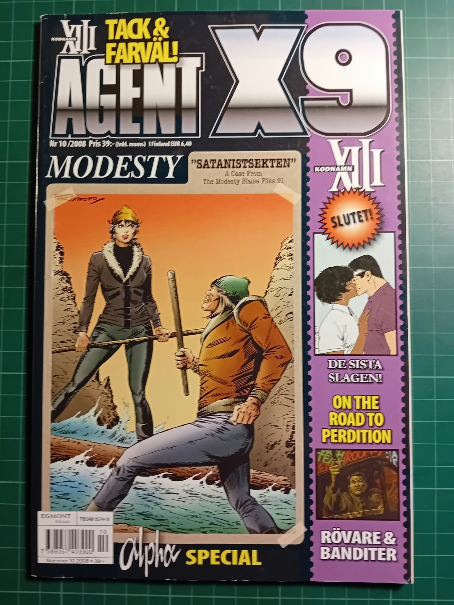 Agent X9 2008 - 10 (Svensk)