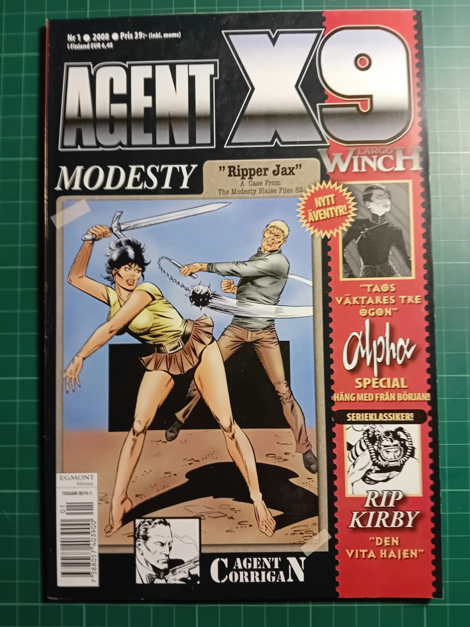 Agent X9 2008 - 01 (Svensk)