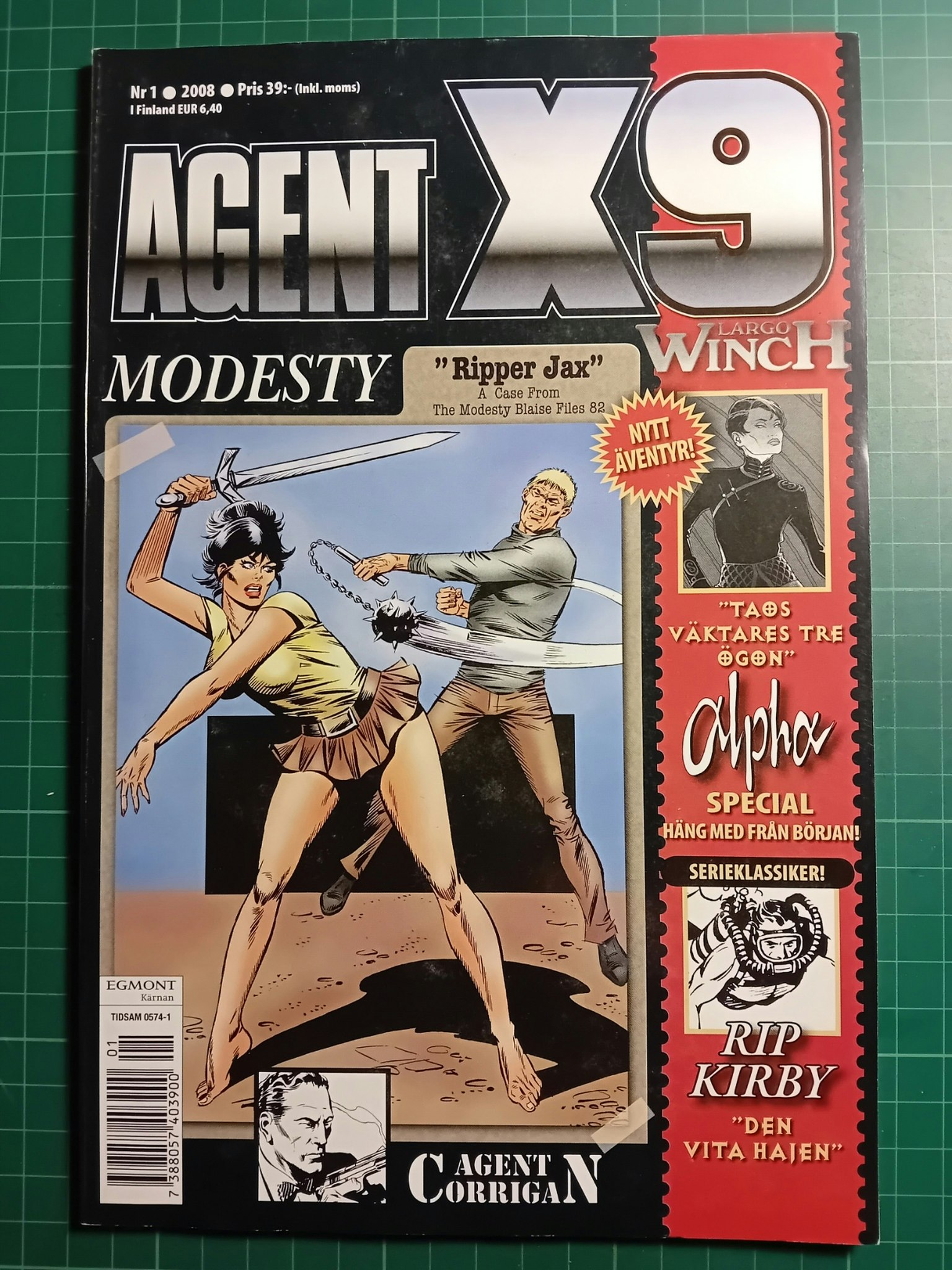 Agent X9 2008 - 01 (Svensk)