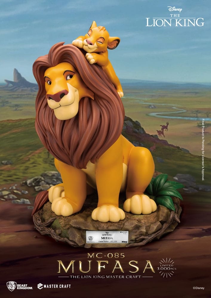 Disney Master Craft Statue The Lion King Mufasa 36 cm (Totalpris 3.995,-)