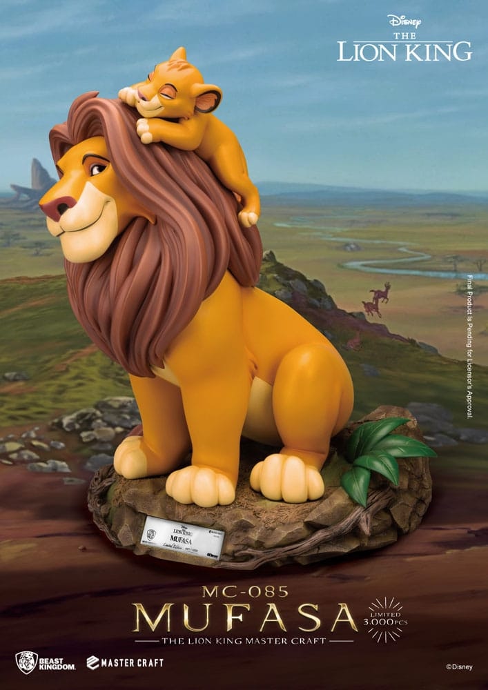 Disney Master Craft Statue The Lion King Mufasa 36 cm (Totalpris 3.995,-)