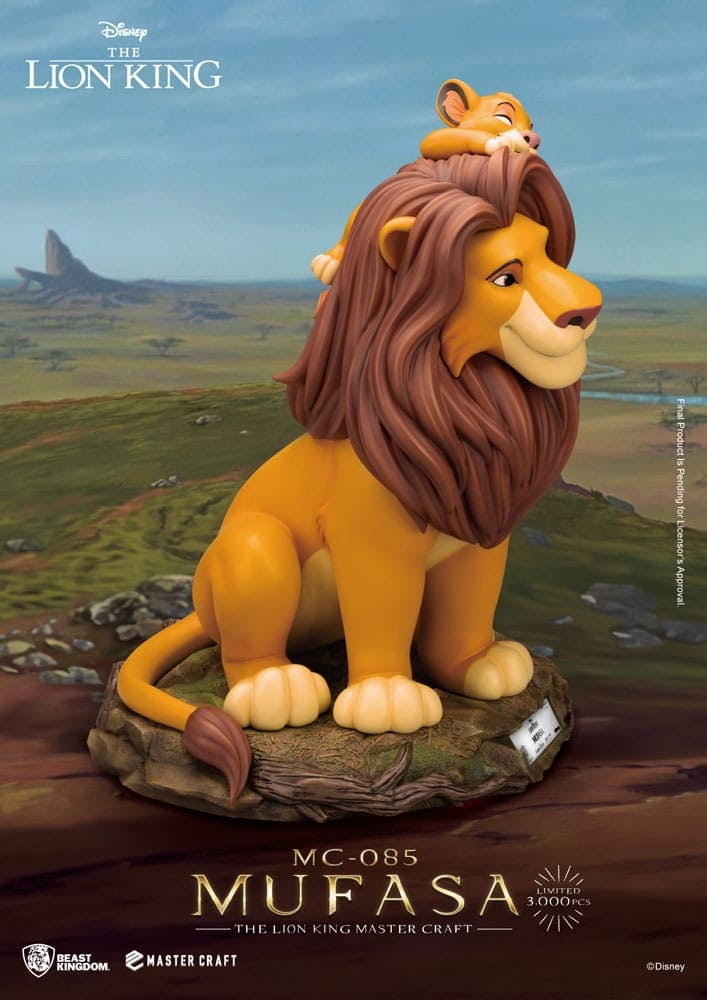 Disney Master Craft Statue The Lion King Mufasa 36 cm (Totalpris 3.995,-)