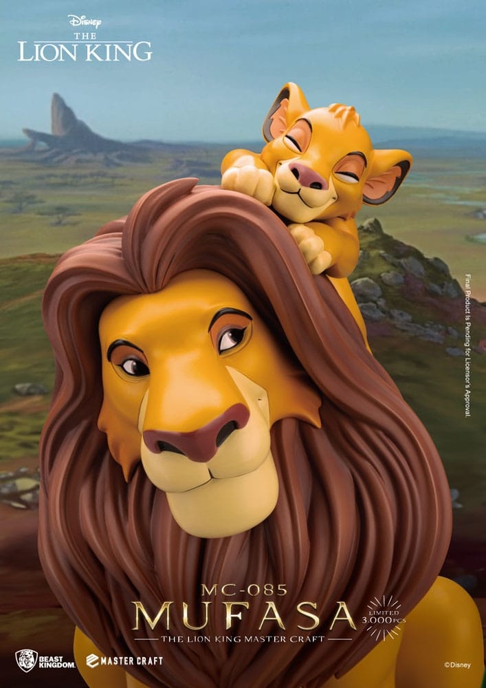 Disney Master Craft Statue The Lion King Mufasa 36 cm (Totalpris 3.995,-)