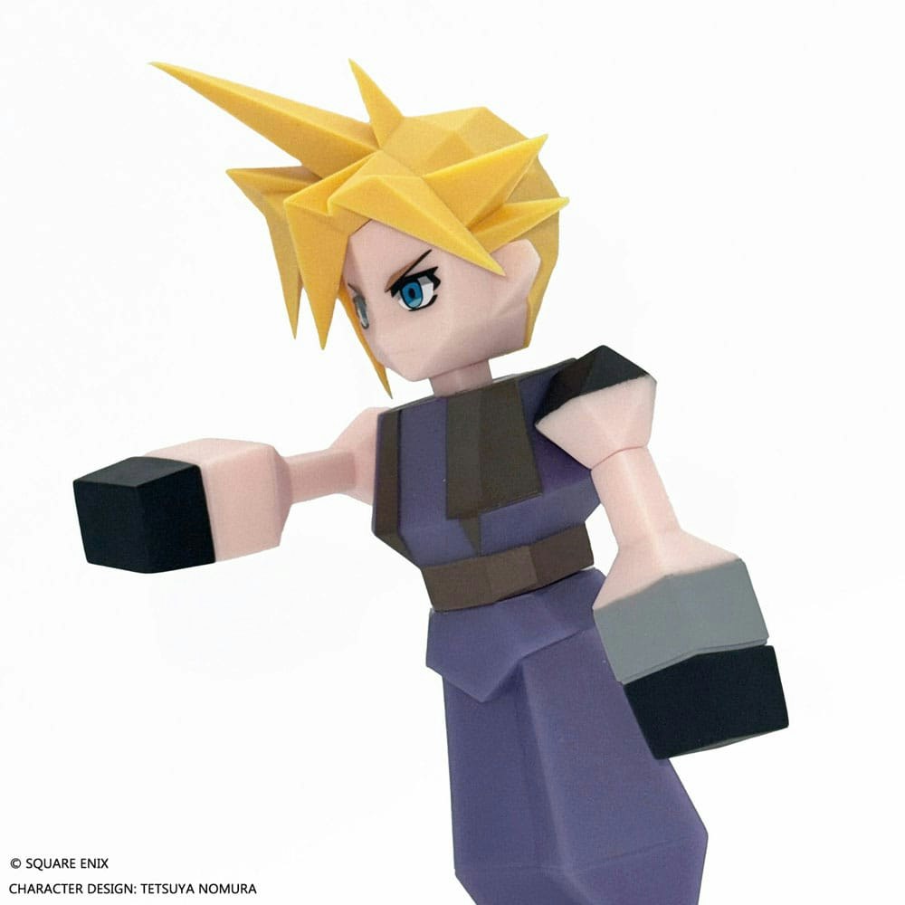 Final Fantasy VII Polygon Vinyl Figure Cloud Strife 15 cm (Totalpris 449,-)
