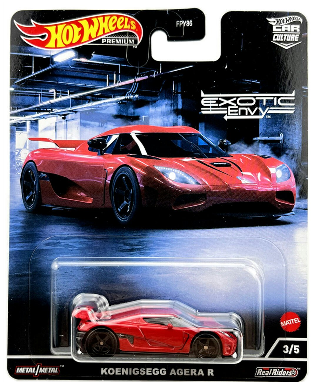 Hot Wheels Exotic Envy Koenigsegg Agera R