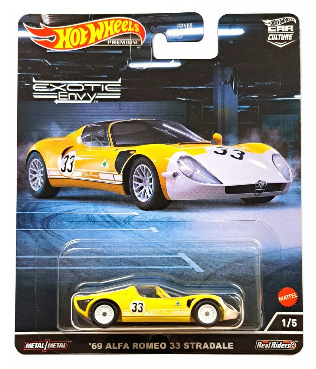 Hot Wheels Exotic Envy Alfa Romeo 33 Stradale