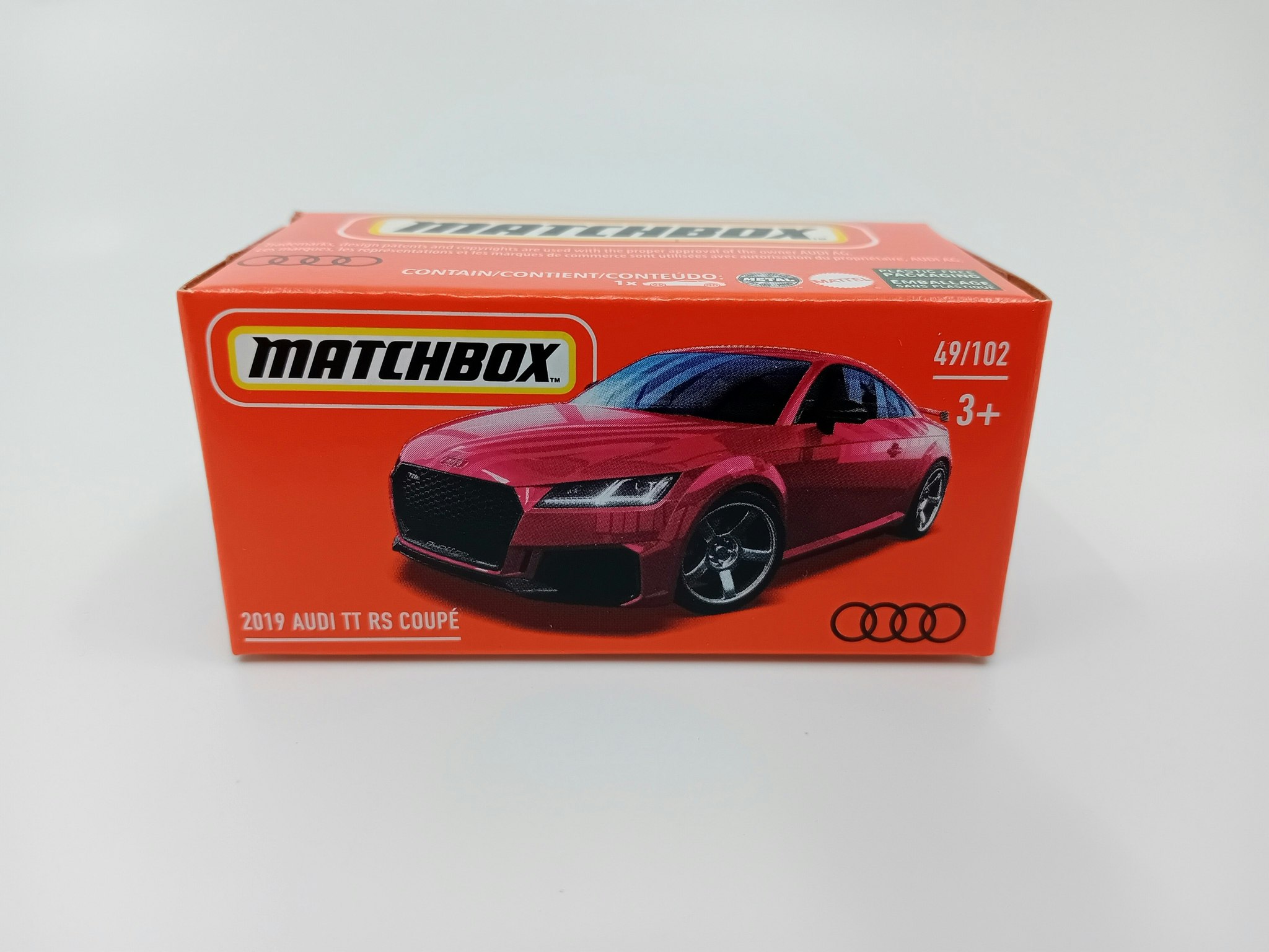 Audi TT RS Coupe 2019 rød