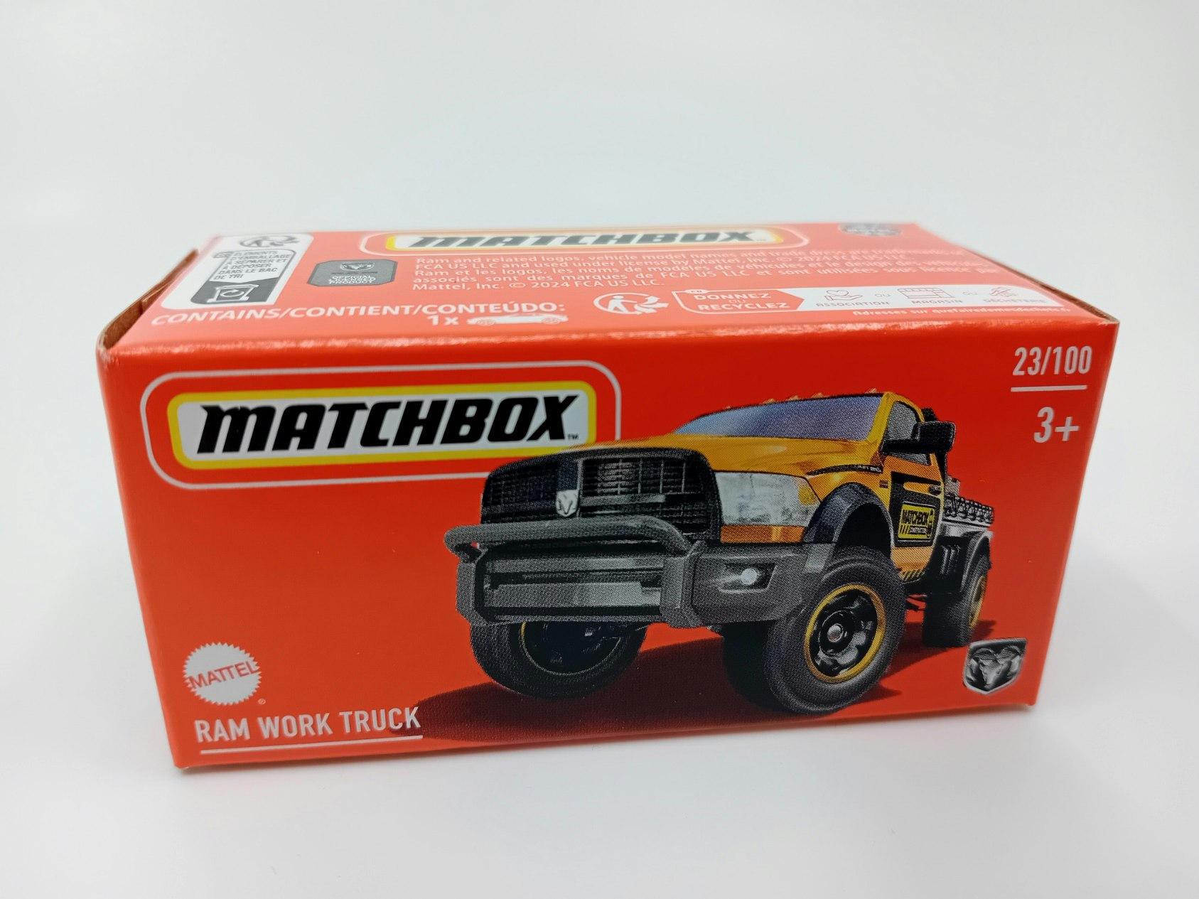 Dodge Ram work truck Rød/Orange