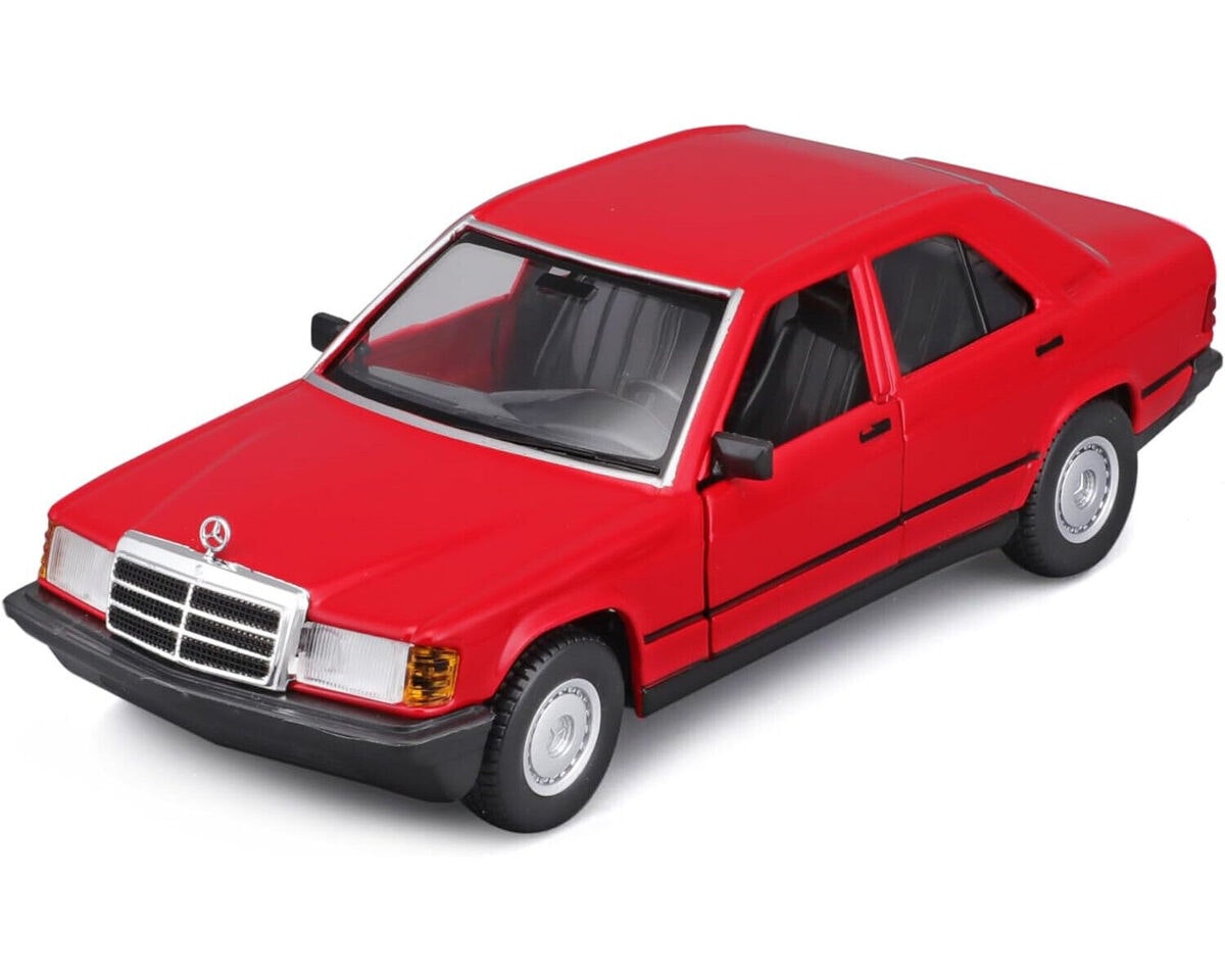 Mercedes-benz 190e 1:24 Rød