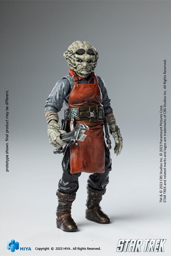 Star Trek Exquisite Mini Action Figure 1/18 Star Trek 2009 Keenser (Totalpris 398,-)