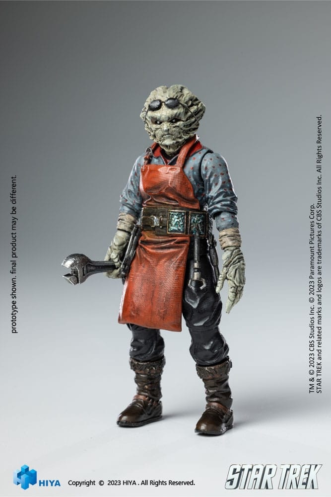 Star Trek Exquisite Mini Action Figure 1/18 Star Trek 2009 Keenser (Totalpris 398,-)