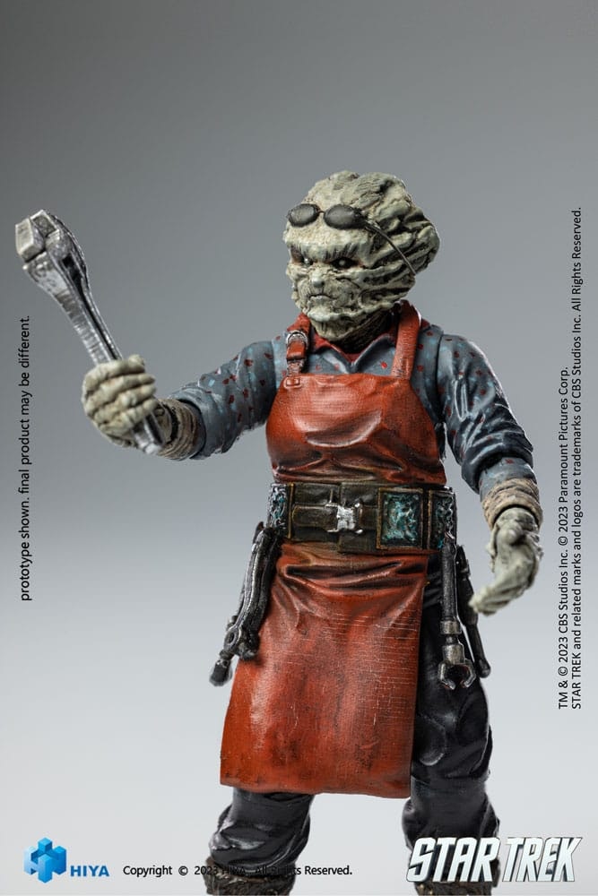 Star Trek Exquisite Mini Action Figure 1/18 Star Trek 2009 Keenser (Totalpris 398,-)