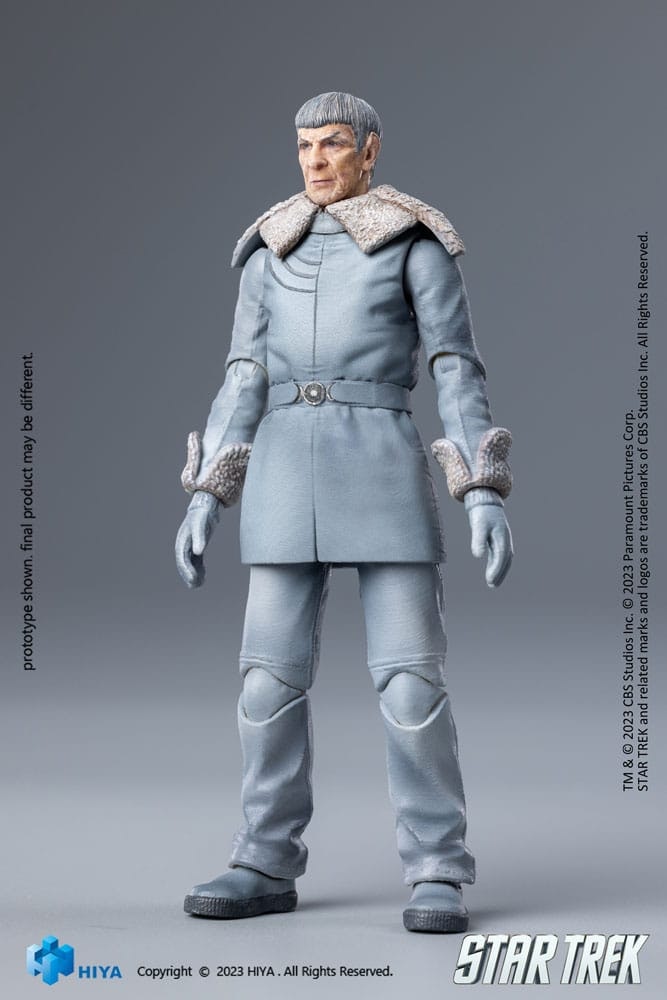 Star Trek Exquisite Mini Action Figure 1/18 Star Trek 2009 Spock Prime (Totalpris 479,-)