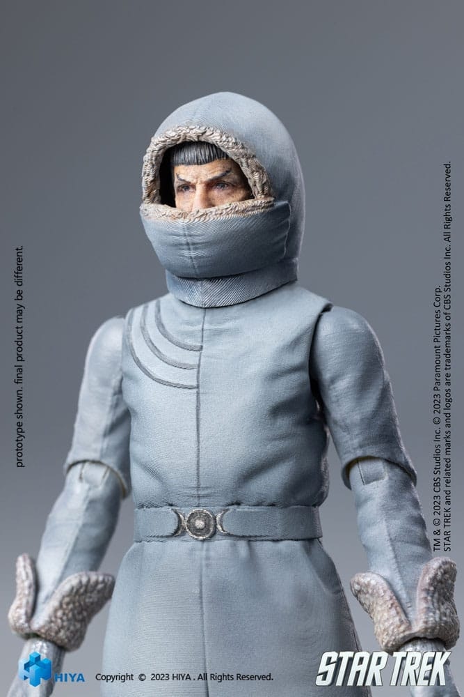 Star Trek Exquisite Mini Action Figure 1/18 Star Trek 2009 Spock Prime (Totalpris 479,-)
