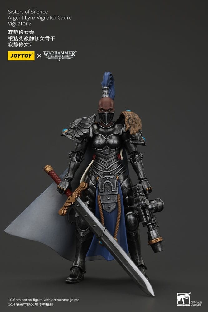 Warhammer The Horus Heresy Actionfigur Sisters of Silence Argent Lynx Vigilator Cadre Vigilator 2 19 cm (Totalpris 698,-)