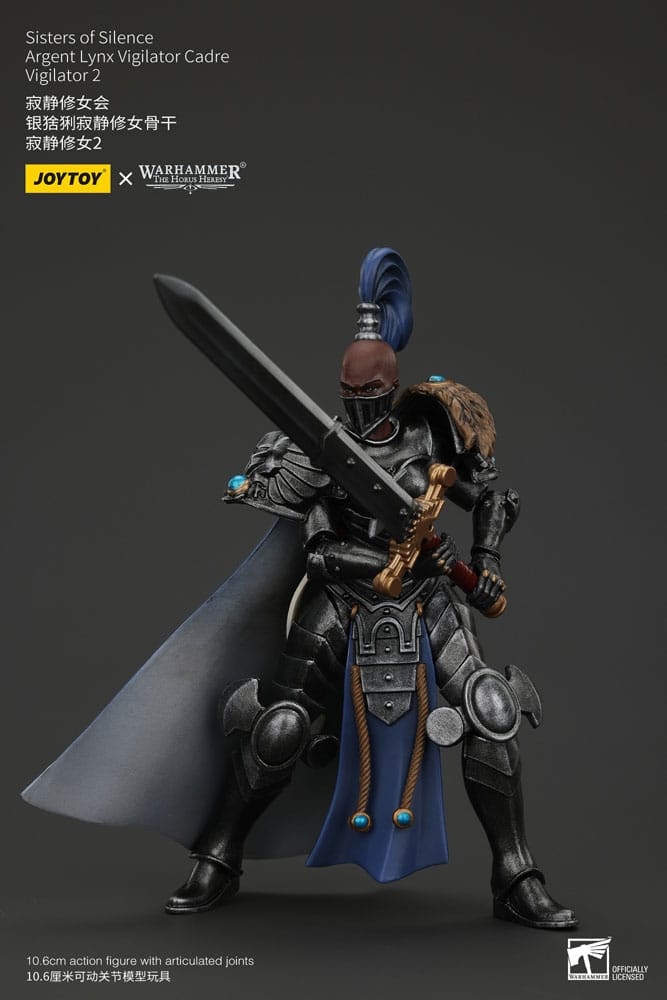 Warhammer The Horus Heresy Actionfigur Sisters of Silence Argent Lynx Vigilator Cadre Vigilator 2 19 cm (Totalpris 698,-)
