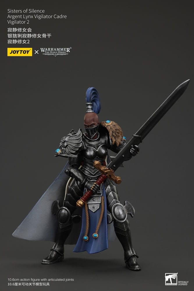 Warhammer The Horus Heresy Actionfigur Sisters of Silence Argent Lynx Vigilator Cadre Vigilator 2 19 cm (Totalpris 698,-)