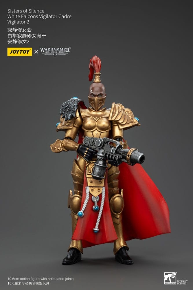 Warhammer The Horus Heresy Actionfigur Sisters of Silence White Falcons Vigilator Cadre Vigilator 2 19 cm (Totalpris 698,-)