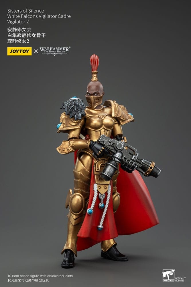 Warhammer The Horus Heresy Actionfigur Sisters of Silence White Falcons Vigilator Cadre Vigilator 2 19 cm (Totalpris 698,-)