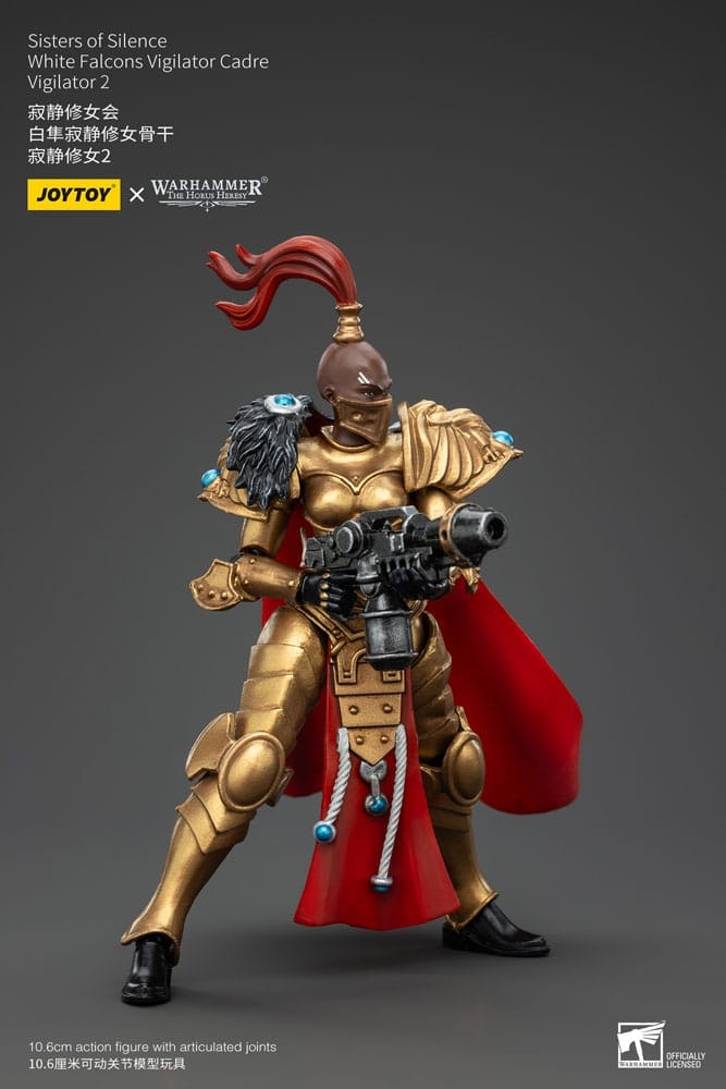 Warhammer The Horus Heresy Actionfigur Sisters of Silence White Falcons Vigilator Cadre Vigilator 2 19 cm (Totalpris 698,-)