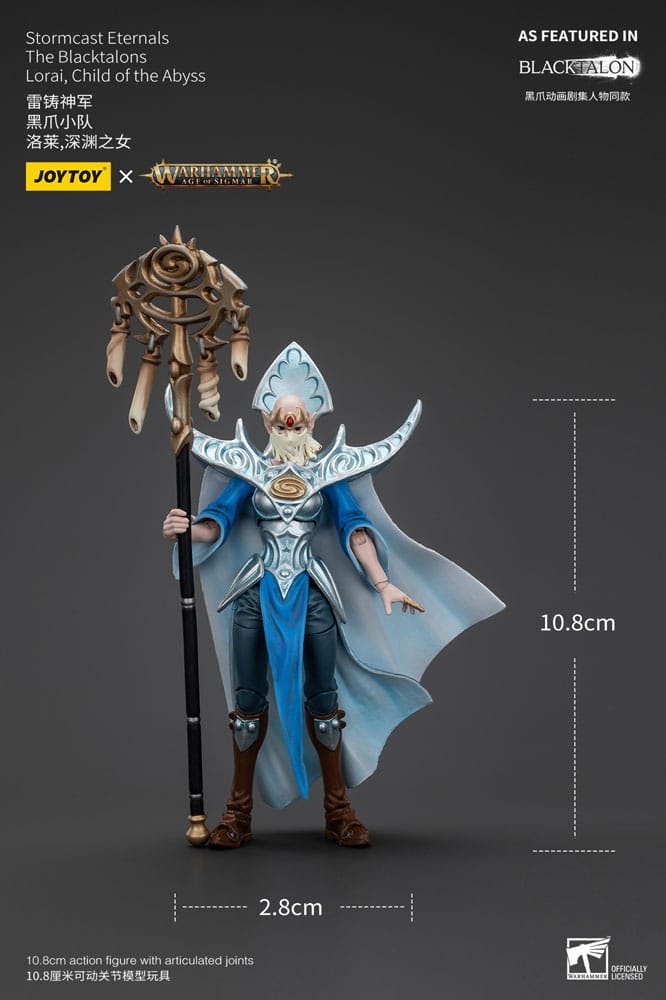 Warhammer Age of Sigmar Actionfigur Stormcast Eternals The Blacktalons Lorai Child of the Abyss 20 cm (Totalpris 739,-)