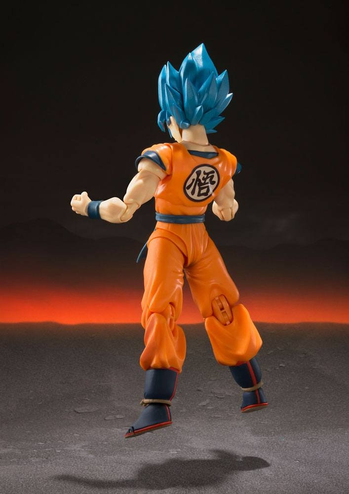 Dragon Ball Super Broly S.H. Figuarts Action Figure Super Saiyan God Super Saiyan Goku Super 14 cm (totalpris 479)