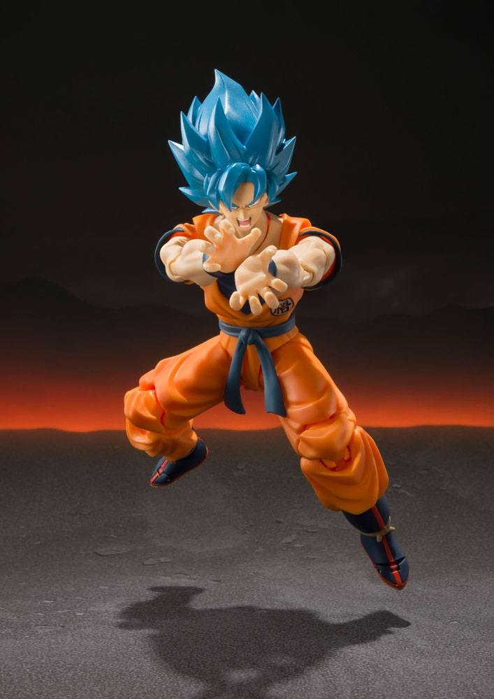Dragon Ball Super Broly S.H. Figuarts Action Figure Super Saiyan God Super Saiyan Goku Super 14 cm (totalpris 479)