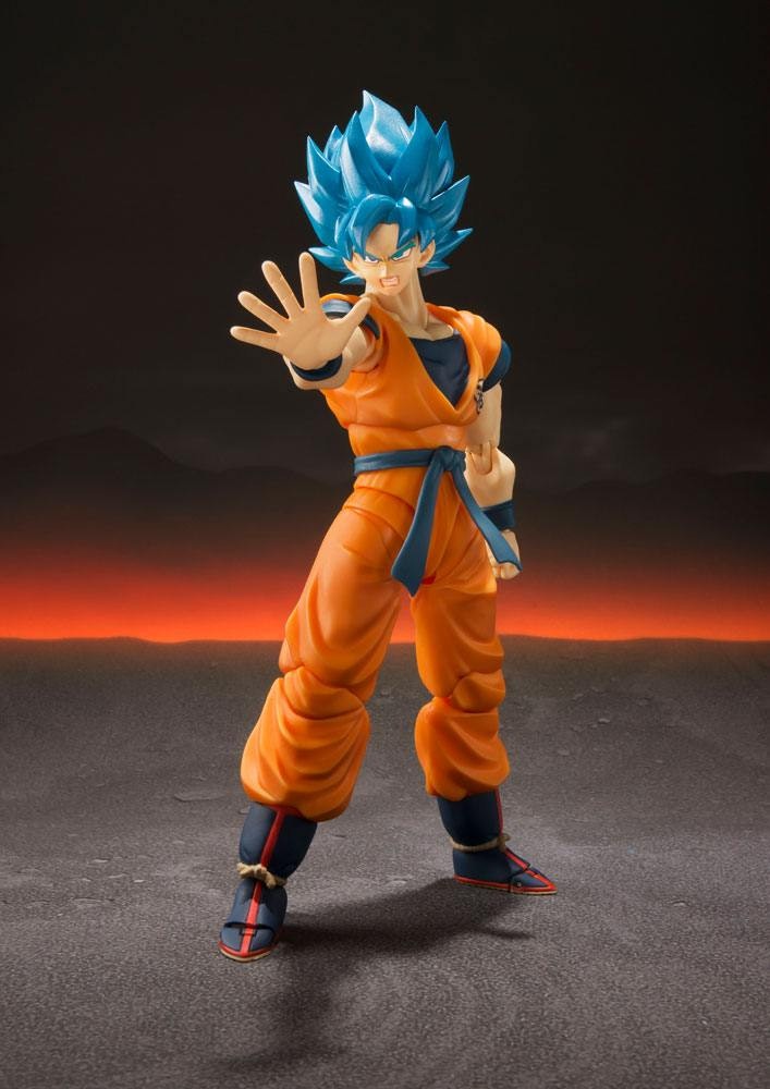 Dragon Ball Super Broly S.H. Figuarts Action Figure Super Saiyan God Super Saiyan Goku Super 14 cm (totalpris 479)