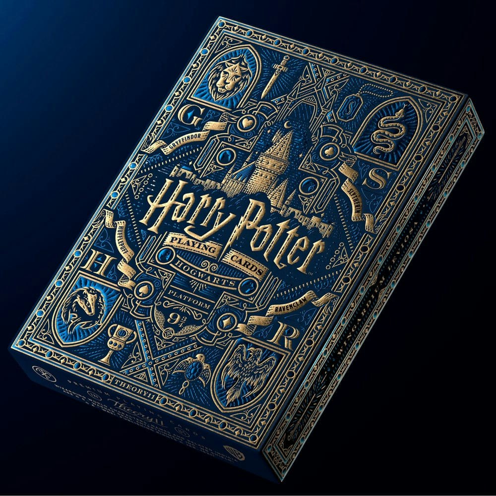 Kortstokk Harry Potter Blå utgave